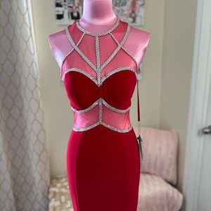 Stretch Knit Sheath Dress